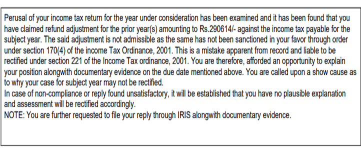 Untitled Untitled Untitled 221(2) (Notice for rectification of mistake in assessment order) 221(2) (notice for rectification of mistake in assessment order) 221(2) (Notice for rectification of mistake in assessment order) Untitled